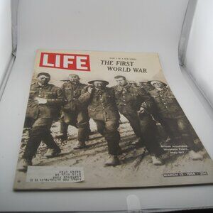 Vintage Life Magazine March 13 1964 The First World War Part 1 Of A New Series
